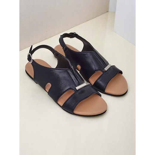 Royalfashion Damskie sandały na płaskiej podeszwie Solea Comfort ze sklepu royalfashion.pl w kategorii Sandały damskie - zdjęcie 183754477