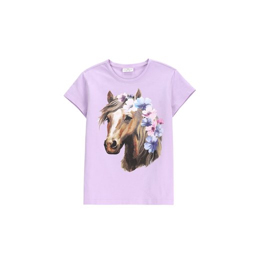 Coccodrillo T-Shirt WC5143222VGB Fioletowy Regular Fit ze sklepu MODIVO w kategorii Bluzki dziewczęce - zdjęcie 183757366