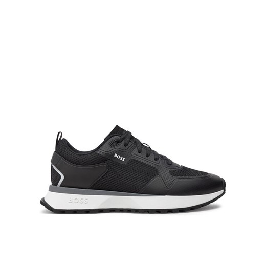 Sneakersy Boss Jonah Runn meth 50513195 Czarny ze sklepu eobuwie.pl w kategorii Buty sportowe męskie - zdjęcie 183757678