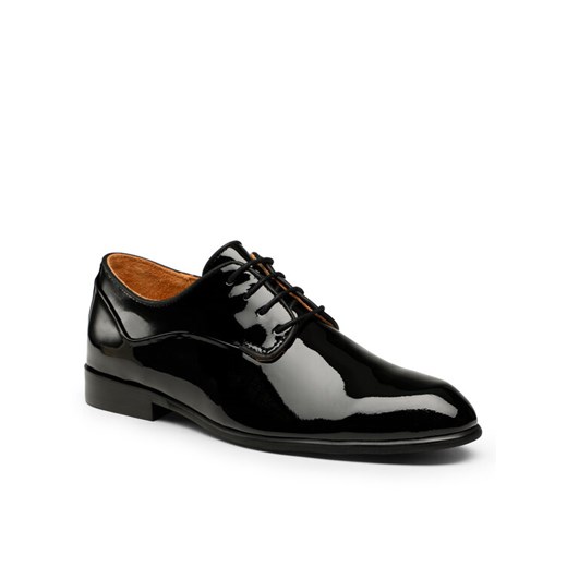 Gino Rossi Półbuty GIULIO-01 122AM Czarny ze sklepu MODIVO w kategorii Buty eleganckie męskie - zdjęcie 183758798