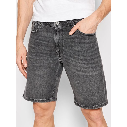 Selected Homme Szorty jeansowe Alex 16083154 Szary Regular Fit ze sklepu MODIVO w kategorii Spodenki męskie - zdjęcie 183758826