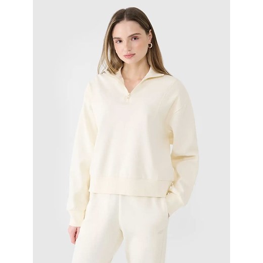 4F Bluza w kolorze kremowym ze sklepu Limango Polska w kategorii Bluzy damskie - zdjęcie 183762137