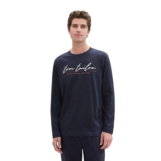Tom Tailor Koszulka w kolorze granatowym ze sklepu Limango Polska w kategorii T-shirty męskie - zdjęcie 183762575