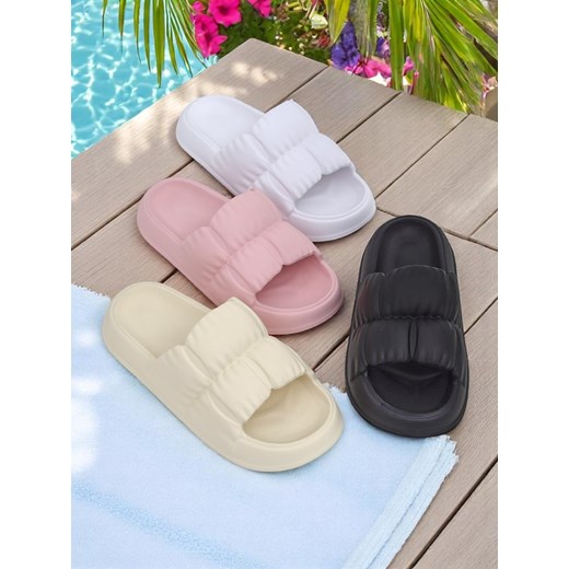 Royalfashion Damskie klapki na płaskiej podeszwie Summer Glide ze sklepu royalfashion.pl w kategorii Klapki damskie - zdjęcie 183762799