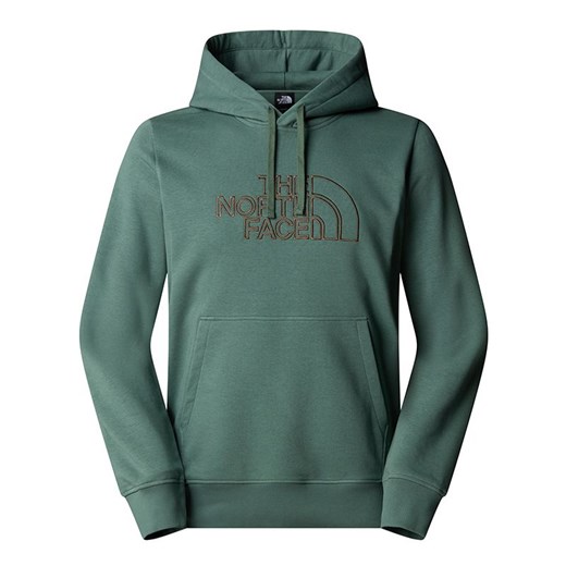 Bluza męska The North Face Drew Peak Light 0A8C1BAQI1 - zielona ze sklepu streetstyle24.pl w kategorii Bluzy męskie - zdjęcie 183764318