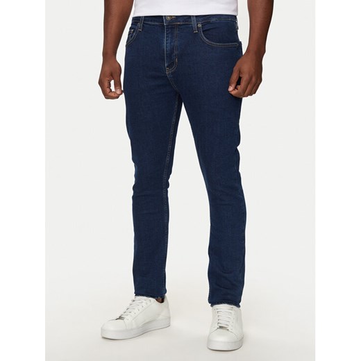 Guess Jeans Jeansy M4YA0F D5DM3 Granatowy Skinny Fit ze sklepu MODIVO w kategorii Jeansy męskie - zdjęcie 183764887