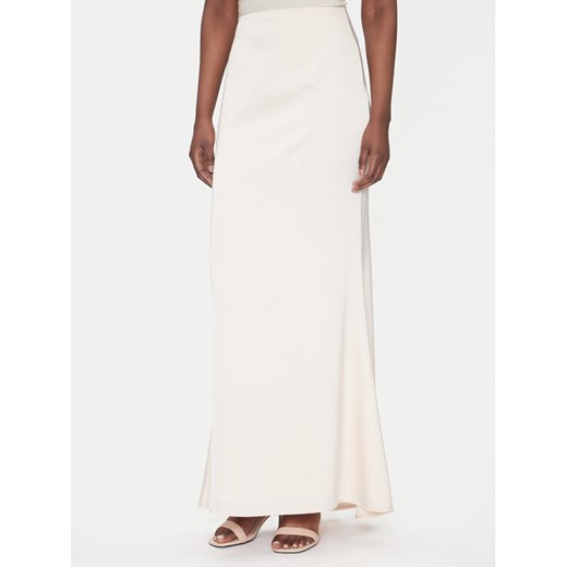 ACCESS FASHION Spódnica maxi 53-6023-147 Beżowy Regular Fit ze sklepu MODIVO w kategorii Spódnice - zdjęcie 183764899