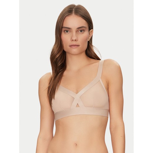 DKNY Biustonosz bezfiszbinowy DK4084 Beżowy ze sklepu MODIVO w kategorii Biustonosze - zdjęcie 183764949