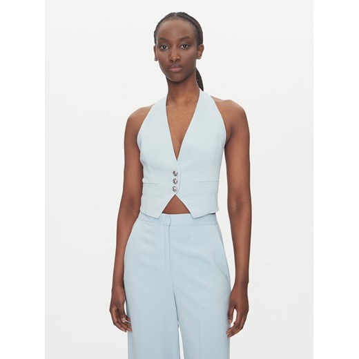PINKO Kamizelka 104931 A213 E28 Niebieski Regular Fit ze sklepu MODIVO w kategorii Kamizelki damskie - zdjęcie 183764966