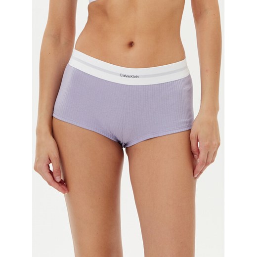 Calvin Klein Underwear Bokserki LV00QF8024 Fioletowy ze sklepu MODIVO w kategorii Majtki damskie - zdjęcie 183765217