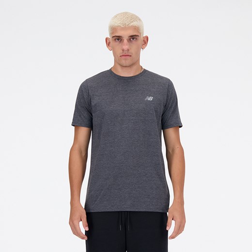 Koszulka męska New Balance MT41070BKH – szara ze sklepu New Balance Poland w kategorii T-shirty męskie - zdjęcie 183767026