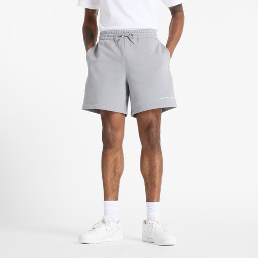 Spodenki męskie New Balance MS51506YST – szare ze sklepu New Balance Poland w kategorii Spodenki męskie - zdjęcie 183767029