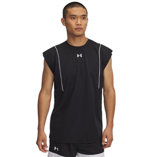 Męski top do koszykówki Under Armour UA Zone Pro Tank - czarny ze sklepu Sportstylestory.com w kategorii T-shirty męskie - zdjęcie 183768886