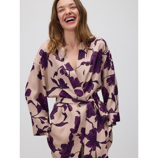 Reserved - Wzorzyste kimono - wielobarwny ze sklepu Reserved w kategorii Koszule damskie - zdjęcie 183769375