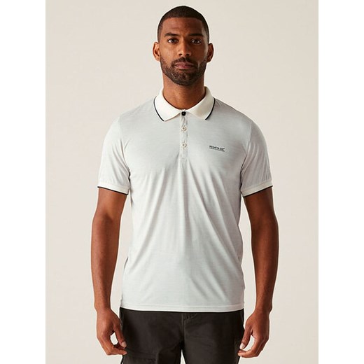 Regatta Funkcyjna koszulka polo &quot;Remex II&quot; w kolorze białym ze sklepu Limango Polska w kategorii T-shirty męskie - zdjęcie 183771085