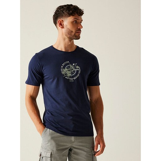 T-shirt męski Regatta z krótkimi rękawami