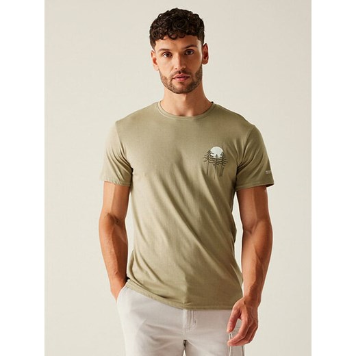 T-shirt męski Regatta z krótkimi rękawami 