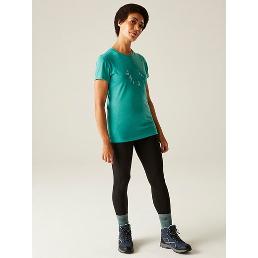 Bluzka damska Regatta z krótkim rękawem wełniana 