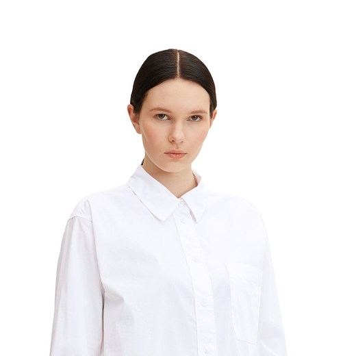 Tom Tailor Koszula w kolorze białym Tom Tailor M promocyjna cena Limango Polska