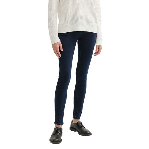 Tom Tailor Dżinsy - Skinny fit - w kolorze granatowym ze sklepu Limango Polska w kategorii Jeansy damskie - zdjęcie 183771645
