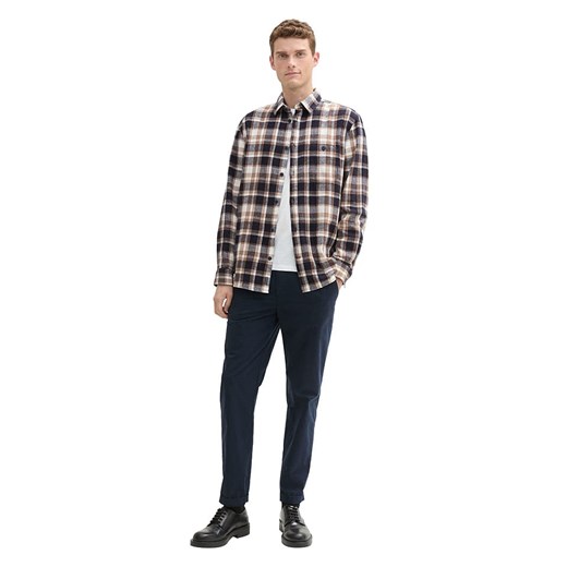 Tom Tailor Koszula - Regular fit - w kolorze czarno-jasnobrązowym ze sklepu Limango Polska w kategorii Koszule męskie - zdjęcie 183771685