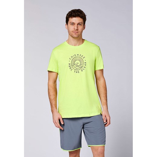Chiemsee Koszulka w kolorze zielonym ze sklepu Limango Polska w kategorii T-shirty męskie - zdjęcie 183771939