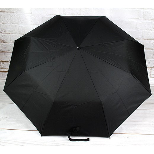 DOPPLER PA71 czarny parasol męski składany półautomatyczny skorzana-com szary lekkie