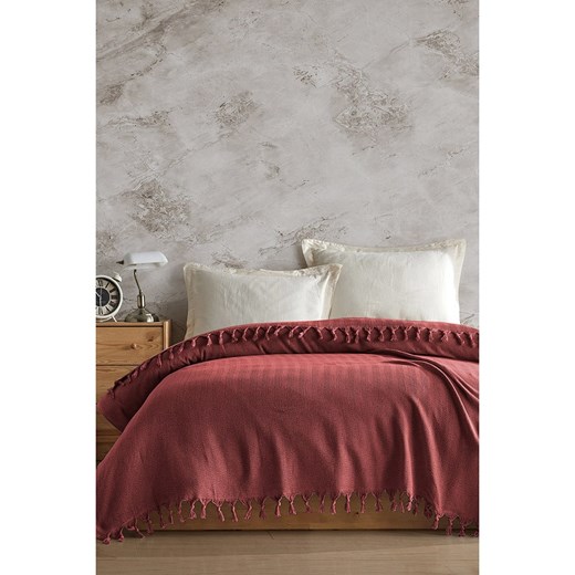 Colourful Cotton Narzuta w kolorze czerwonym ze sklepu Limango Polska w kategorii Tekstylia - zdjęcie 183772937