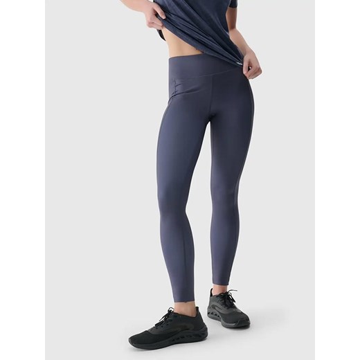 4F Legginsy sportowe w kolorze granatowym ze sklepu Limango Polska w kategorii Spodnie damskie - zdjęcie 183773025