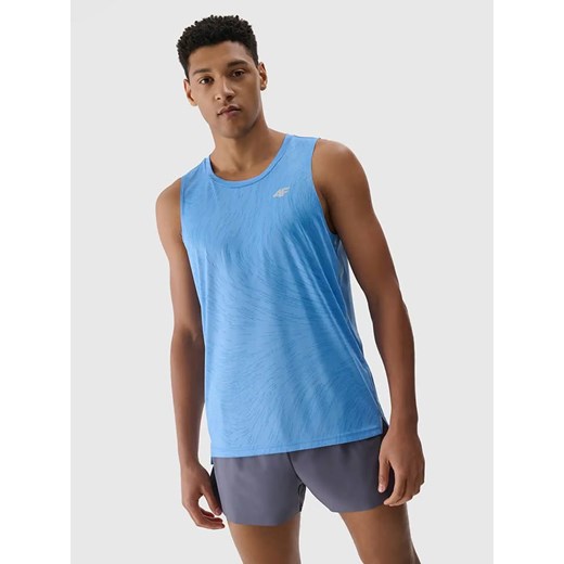4F Top sportowy w kolorze błękitnym ze sklepu Limango Polska w kategorii T-shirty męskie - zdjęcie 183773038
