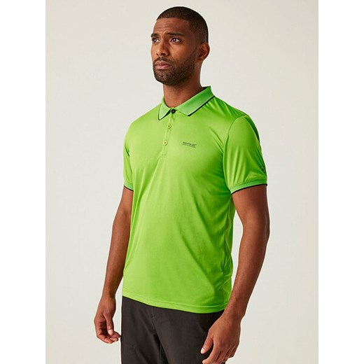 Regatta Funkcyjna koszulka polo &quot;Remex II&quot; w kolorze zielonym ze sklepu Limango Polska w kategorii T-shirty męskie - zdjęcie 183773435