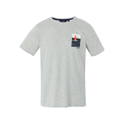 Regatta t-shirt męski casual z krótkim rękawem