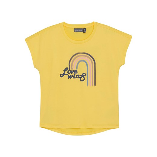 Color Kids Koszulka funkcyjna w kolorze żółtym ze sklepu Limango Polska w kategorii Bluzki dziewczęce - zdjęcie 183773698