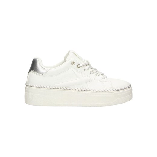 Claudia Ghizzani Sneakersy w kolorze srebrno-białym na platformie ze sklepu Limango Polska w kategorii Buty sportowe damskie - zdjęcie 183773728