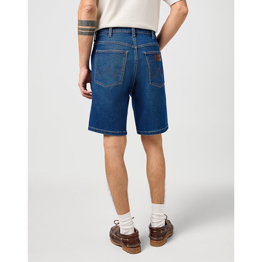 Wrangler spodenki męskie niebieskie