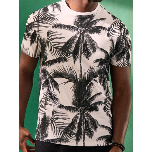 T-shirt męski Sinsay młodzieżowy 