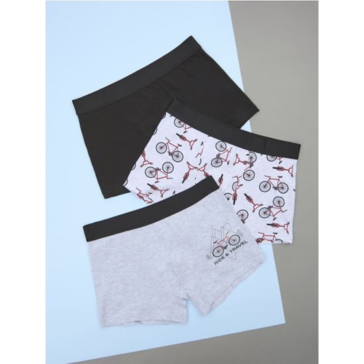 Sinsay - Bokserki Classic 3 pack - wielobarwny Sinsay XL Sinsay