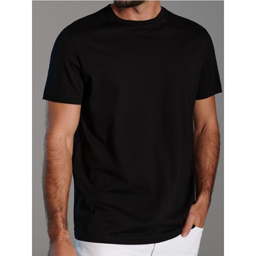 Sinsay - Koszulka w stylu basic - czarny ze sklepu Sinsay w kategorii T-shirty męskie - zdjęcie 183774799