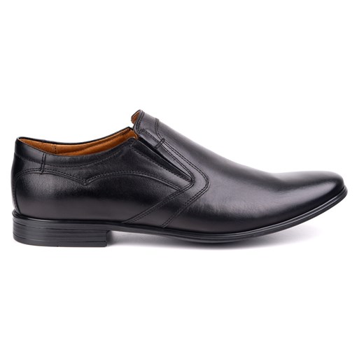 Buty męskie skórzane wizytowe 1035 czarne ze sklepu butyolivier w kategorii Buty eleganckie męskie - zdjęcie 183774989