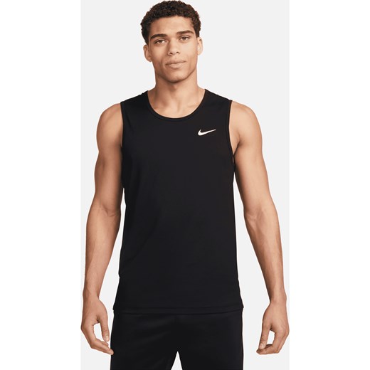 Męska koszulka bez rękawów do fitnessu Nike Dri-FIT Hyverse - Czerń ze sklepu Nike poland w kategorii T-shirty męskie - zdjęcie 183775058