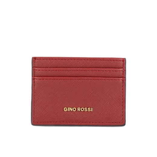 Etui na karty kredytowe Gino Rossi QYL0023 Czerwony ze sklepu eobuwie.pl w kategorii Portfele damskie - zdjęcie 183775255