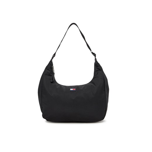 Torebka Tommy Jeans Tjw Urban Large AW0AW17569 Czarny ze sklepu eobuwie.pl w kategorii Torby Shopper bag - zdjęcie 183775279