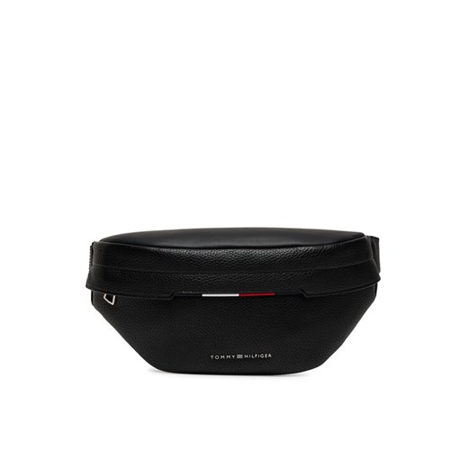 Saszetka nerka Tommy Hilfiger Th Central Bumbag AM0AM13488 Czarny ze sklepu eobuwie.pl w kategorii Nerki - zdjęcie 183775289