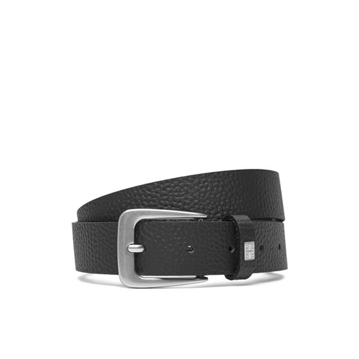 Pasek Damski Tommy Jeans Tjw Heritage Leather Belt 3.0 AW0AW17586 Czarny ze sklepu eobuwie.pl w kategorii Paski damskie - zdjęcie 183775327