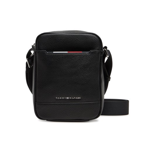 Saszetka Tommy Hilfiger Th Central Mini Reporter AM0AM13486 Czarny ze sklepu eobuwie.pl w kategorii Torby męskie - zdjęcie 183775328