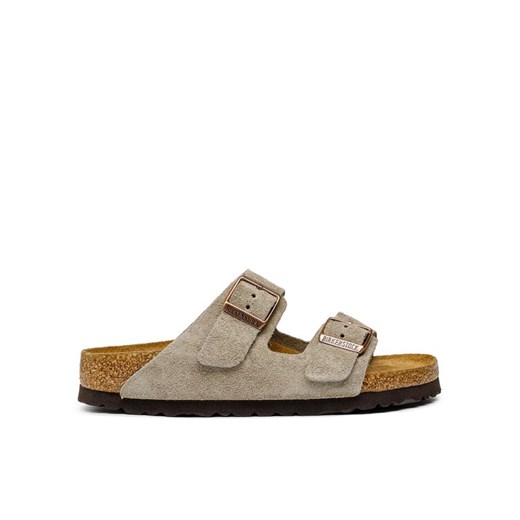 Klapki Birkenstock Arizona Bs 0951303 Khaki ze sklepu eobuwie.pl w kategorii Klapki damskie - zdjęcie 183775407