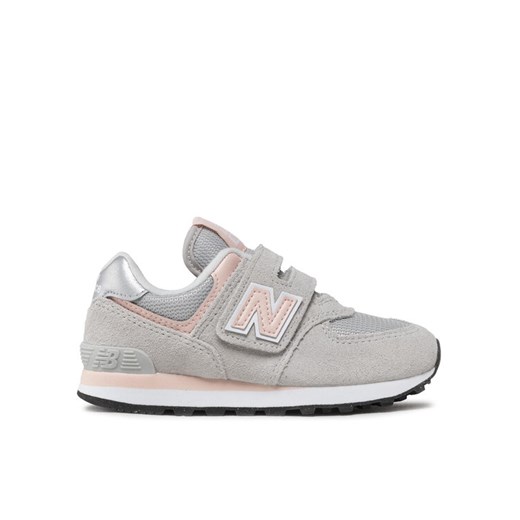Sneakersy New Balance PV574EVK Szary ze sklepu eobuwie.pl w kategorii Buty sportowe dziecięce - zdjęcie 183775419