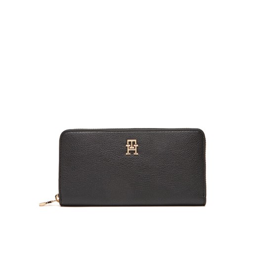 Duży Portfel Męski Tommy Hilfiger Th Distinct Lrg Za AW0AW17482 Czarny ze sklepu eobuwie.pl w kategorii Portfele damskie - zdjęcie 183775437