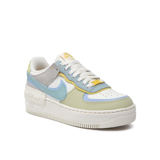 Sneakersy Nike Af1 Shadow DR7883 100 Beżowy ze sklepu eobuwie.pl w kategorii Buty sportowe damskie - zdjęcie 183775567