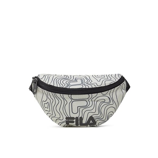 Saszetka nerka Fila Belmont Back To School Map Small Street Waist Bag FBT0002.13239 Biały ze sklepu eobuwie.pl w kategorii Nerki - zdjęcie 183775677